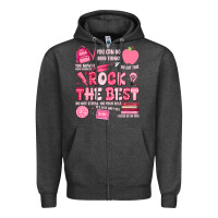 Charcoal Heather rock the best Zipper Hoodie - JahusDesignShop