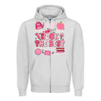 Dove Grey rock the best Zipper Hoodie - JahusDesignShop