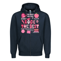Navy rock the best Zipper Hoodie - JahusDesignShop