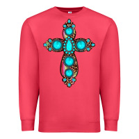 Cardinal gemstone cross Premium Sweatshirt - JahusDesignShop