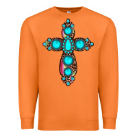 Carrot gemstone cross Premium Sweatshirt - JahusDesignShop
