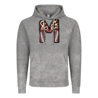 Cloud Rock name footballcow print letter m Vintage Hoodie - CowhideDigitalArt
