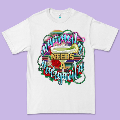 Mamacita Needs A Margarita Mexico Premium Tee Designed By Howdyjamesfarm