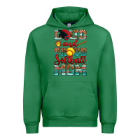 Emerald loud and proud softball mom Urban Hoodie - RanaPortraitStore