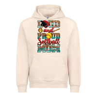 Sandshell loud and proud softball mom Urban Hoodie - RanaPortraitStore