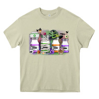 Mossy nurse medicine bottles Heavy Core Tee - CowGirlArtShop