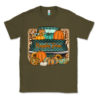 Army Green pumpkin farm truck Classic Tee - Jasminsmagicworld