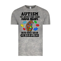 Cloud Rock Autism grizzlies Vintage Tee - FaDigitalArtStudio