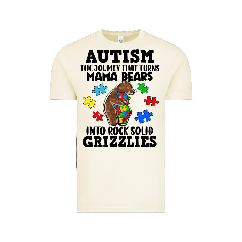 Autism Grizzlies Vintage Tee by FaDigitalArtStudio | Teevron