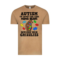 Vintage Camel Autism grizzlies Vintage Tee - FaDigitalArtStudio
