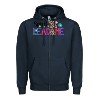 Navy spirit lead me Zipper Hoodie - JahusDesignShop