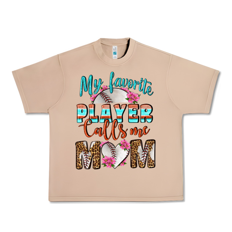 My Favorite Player Calls Me Mom Urban Heavy Tee by BundleAndBundleShop | Teevron