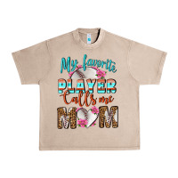 French Oak My Favorite Player Calls Me Mom Urban Heavy Tee - BundleAndBundleShop