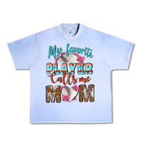 Grape Ice My Favorite Player Calls Me Mom Urban Heavy Tee - BundleAndBundleShop