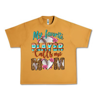 Peanut Butter My Favorite Player Calls Me Mom Urban Heavy Tee - BundleAndBundleShop