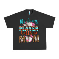 Pigment Black My Favorite Player Calls Me Mom Urban Heavy Tee - BundleAndBundleShop