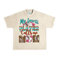 Sandshell My Favorite Player Calls Me Mom Urban Heavy Tee - BundleAndBundleShop
