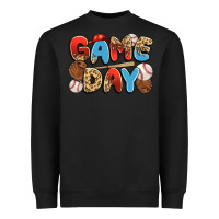 Black game day baseball Heavyweight Sweatshirt - JahusDesignShop