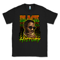 Black Black history afro man Classic Tee - HowdyJamesFarm
