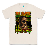 Natural Black history afro man Classic Tee - HowdyJamesFarm