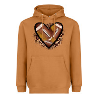 Meerkat heart football Heavyweight Hoodie - JahusDesignShop
