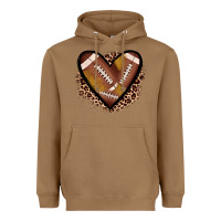 Toasted Coconut heart football Heavyweight Hoodie - JahusDesignShop