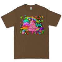 Cacao pride christmas trees Premium Tee - HowdyJamesFarm
