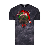 Cloud Black christmas bison Vintage Tee - RanaPortraitStore