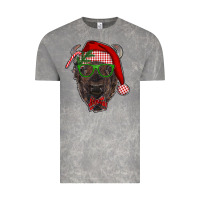 Cloud Rock christmas bison Vintage Tee - RanaPortraitStore