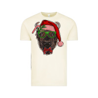 Vintage Arctic christmas bison Vintage Tee - RanaPortraitStore