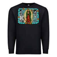 Black Gemstone our lady of Guadalupe Premium Sweatshirt - JahusDesignShop