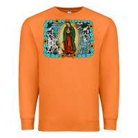 Carrot Gemstone our lady of Guadalupe Premium Sweatshirt - JahusDesignShop