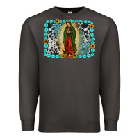 Smoke Gemstone our lady of Guadalupe Premium Sweatshirt - JahusDesignShop
