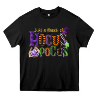 Black just a bunch of hocus pocus Heavy Core Tee - CowGirlArtShop