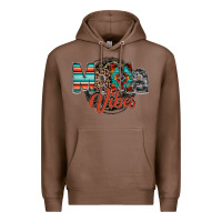 Chestnut mama vibes Premium Hoodie - RacoonDesign