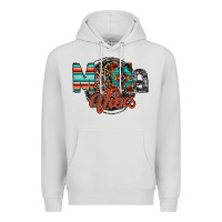 Dove Grey mama vibes Premium Hoodie - RacoonDesign