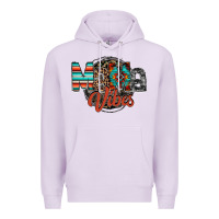 Lilac mama vibes Premium Hoodie - RacoonDesign