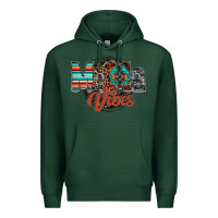 Sports Green mama vibes Premium Hoodie - RacoonDesign