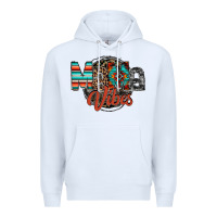 White mama vibes Premium Hoodie - RacoonDesign