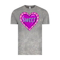 Cloud Rock valentine's day hearts Vintage Tee - FaDigitalArtStudio