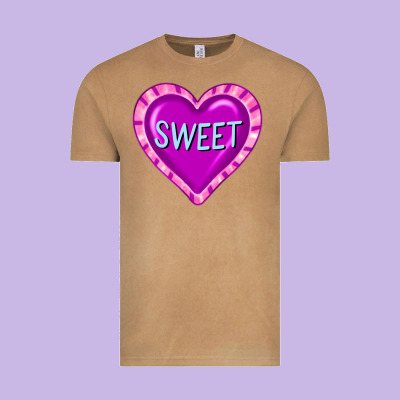 Valentine's Day Hearts Vintage Tee Designed By Fadigitalartstudio