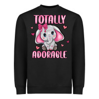 Black totally adorable Heavyweight Sweatshirt - JahusDesignShop
