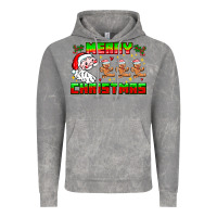 Cloud Rock Merry Christmas Vintage Hoodie - CowhideDigitalArt