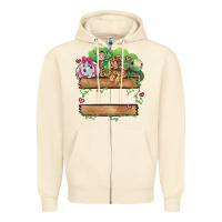 Sandshell zoo crew Zipper Hoodie - JahusDesignShop
