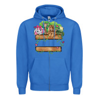 True Royal zoo crew Zipper Hoodie - JahusDesignShop