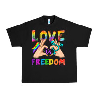 Black Love Is Freedom Urban Heavy Tee - BundleAndBundleShop