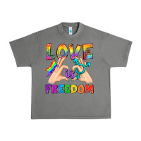 Tornado Love Is Freedom Urban Heavy Tee - BundleAndBundleShop