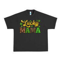 Pigment Black lucky mama st patricks day Urban Heavy Tee - Jasminsmagicworld