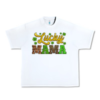 White lucky mama st patricks day Urban Heavy Tee - Jasminsmagicworld