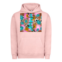 Pigment Salmon western mama Urban Hoodie - RanaPortraitStore